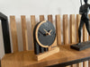 Standuhr aus Holz mit Zahlen ROUND für Kommode Regal oder Konsole - Dekostyl #